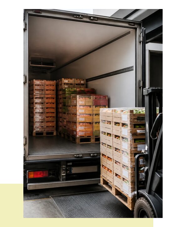 Перевозка сельхозпродукции на паллетах с доставкой в Нижнего Новгород