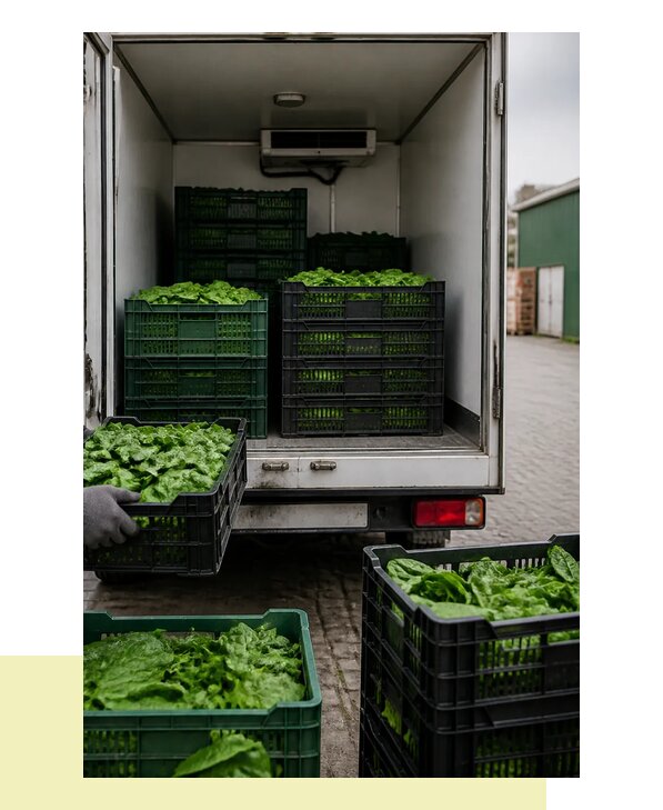 Перевозка шпината в Нижнего Новгород с сохранением свежести продукции